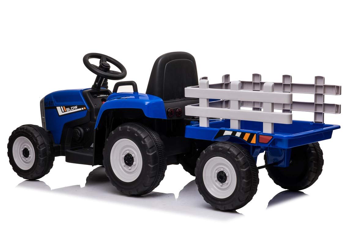 Electric Ride-On Tractor + Trailer 24V